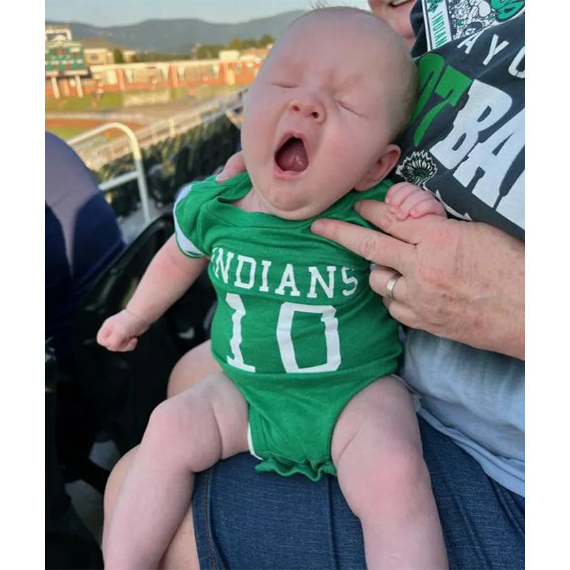 Custom Baby Football Jersey Bodysuit