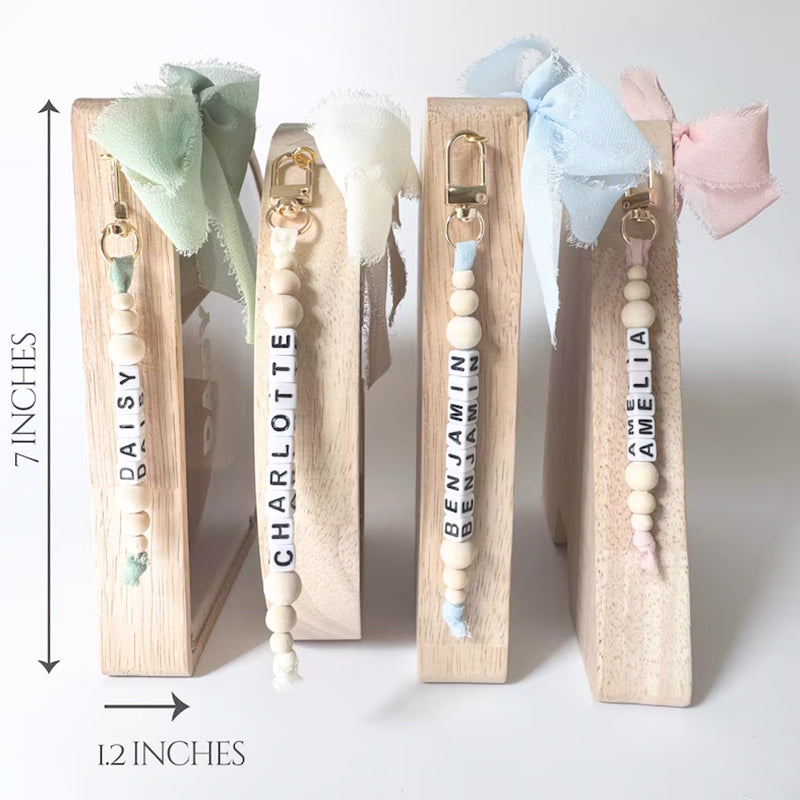 Personalized Letter Piggy Bank For Kids Keychain Letter Keepsake For Baby Girl