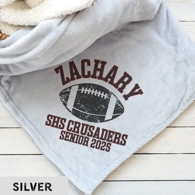 Personalized Sports Blanket, Custom Sports Gift