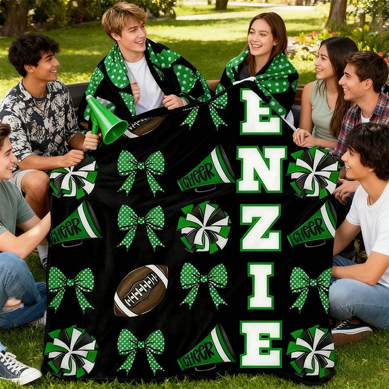 Cheer Blanket with Name for All Star Cheer Competition