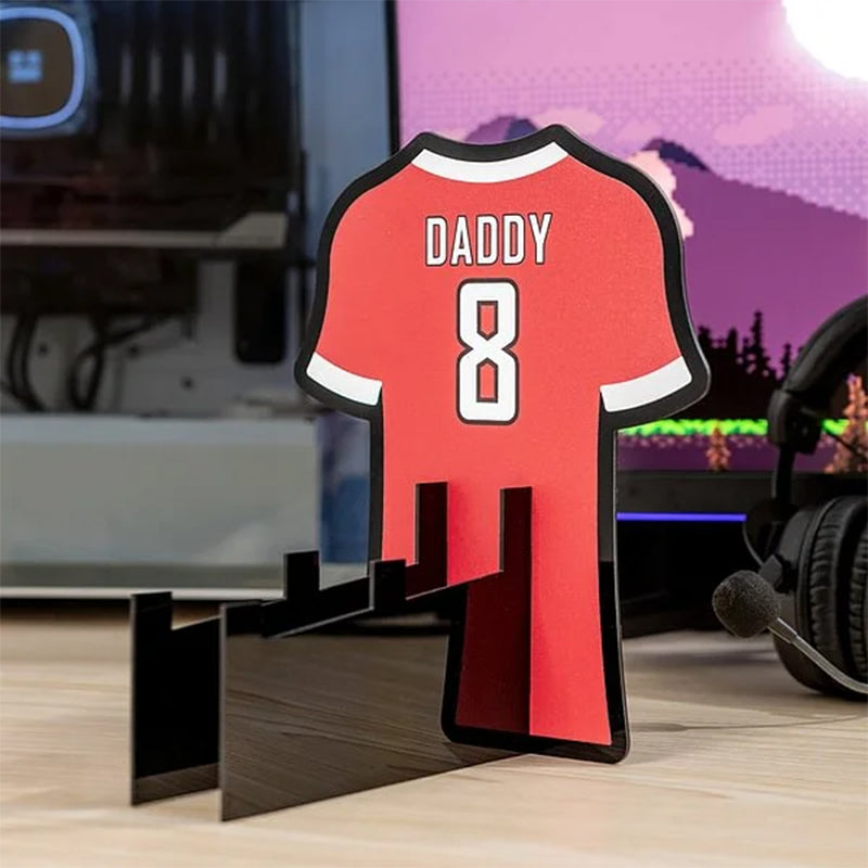 Personalized Jersey Shape Controller Headset Stand