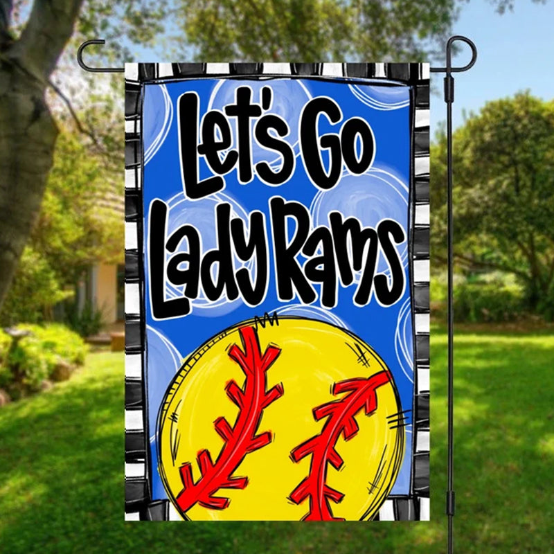Custom Team Sport Garden Flag