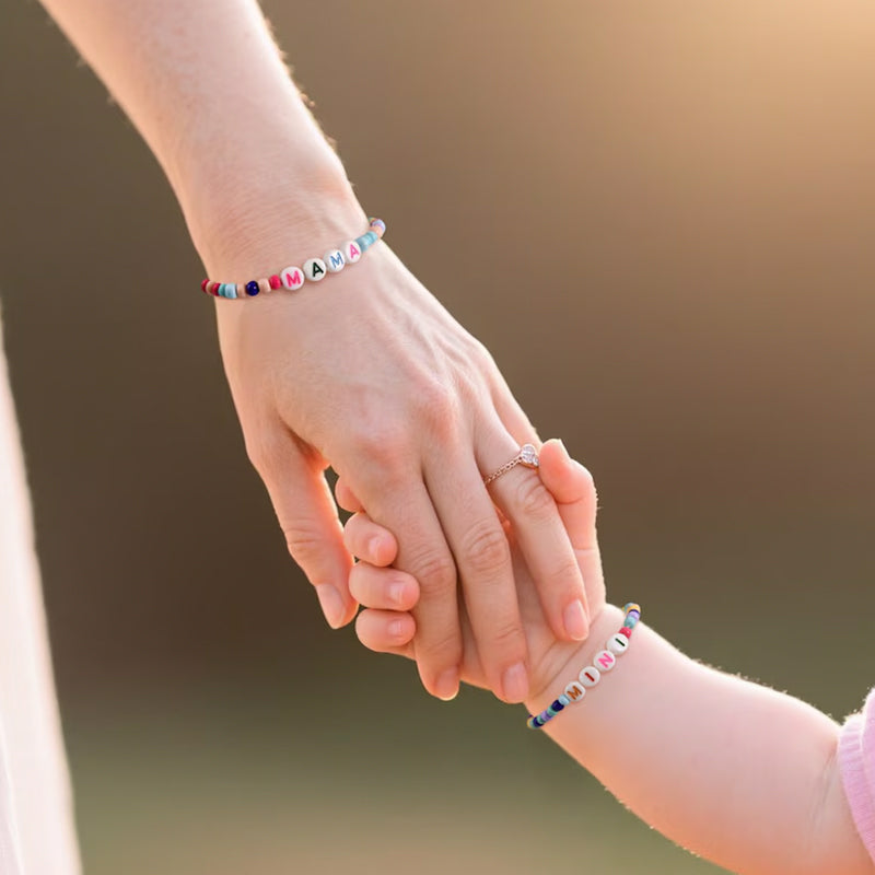 Mommy And Me Matching Bracelet, First Day Of School Bracelet