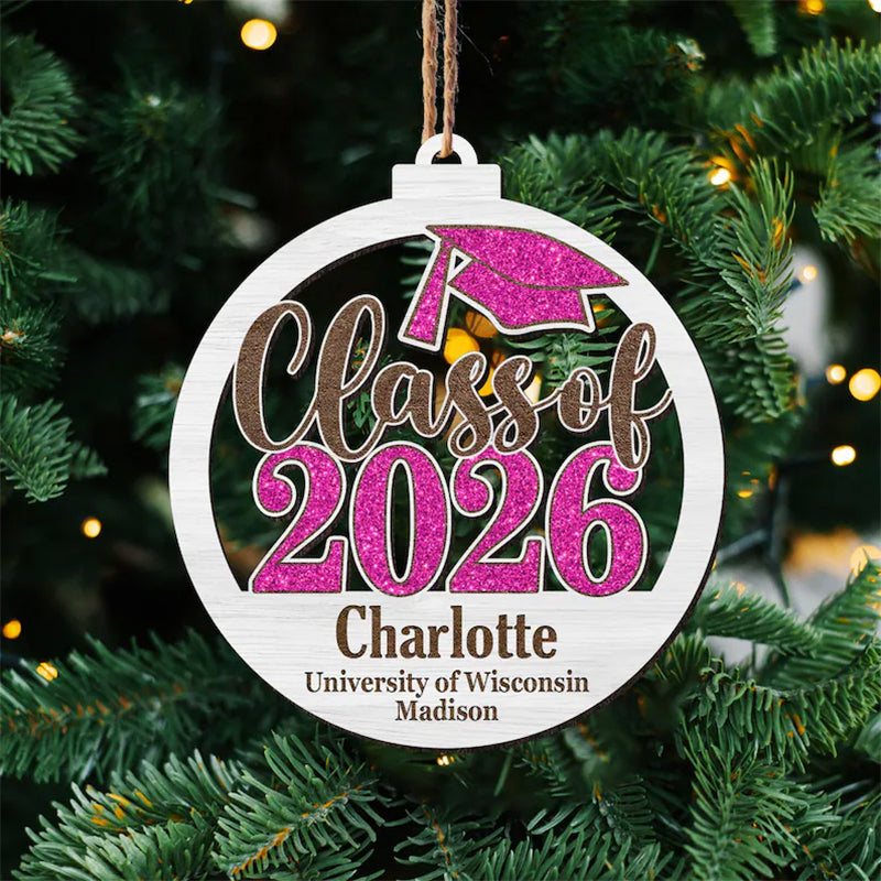 Personalized Graduation Ornament 2026
