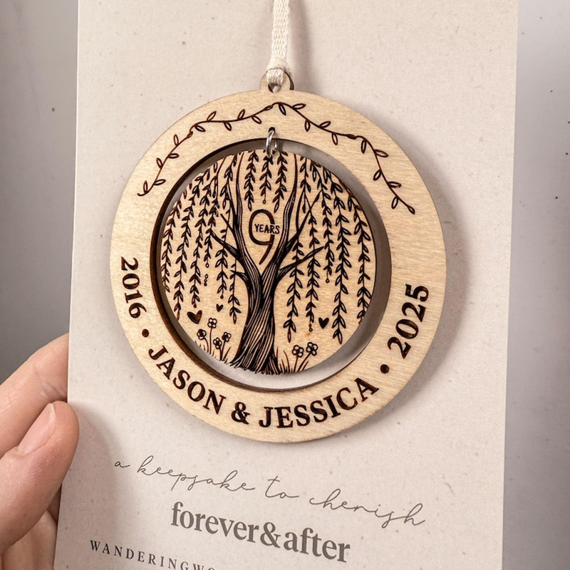 9th Anniversary GiftCustom Gift for Husband or Wife