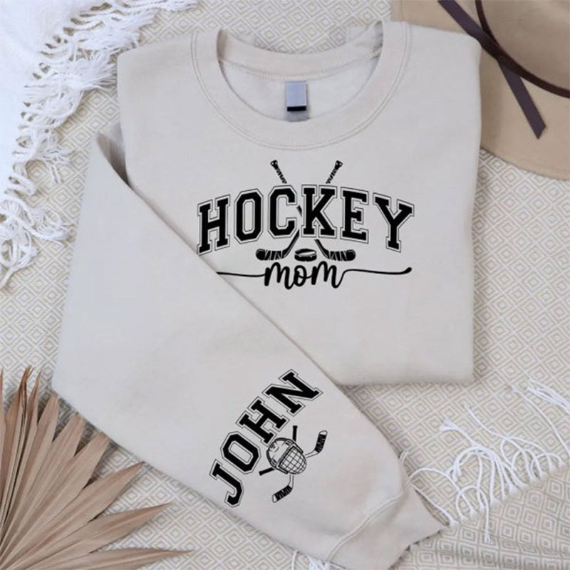 Personalized Hockey Sweatshirt With Name and Number