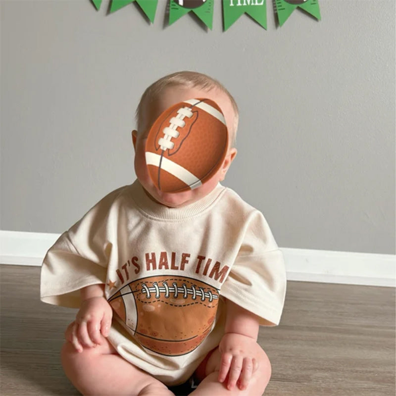 Personalized It's Halftime Bubble Romper