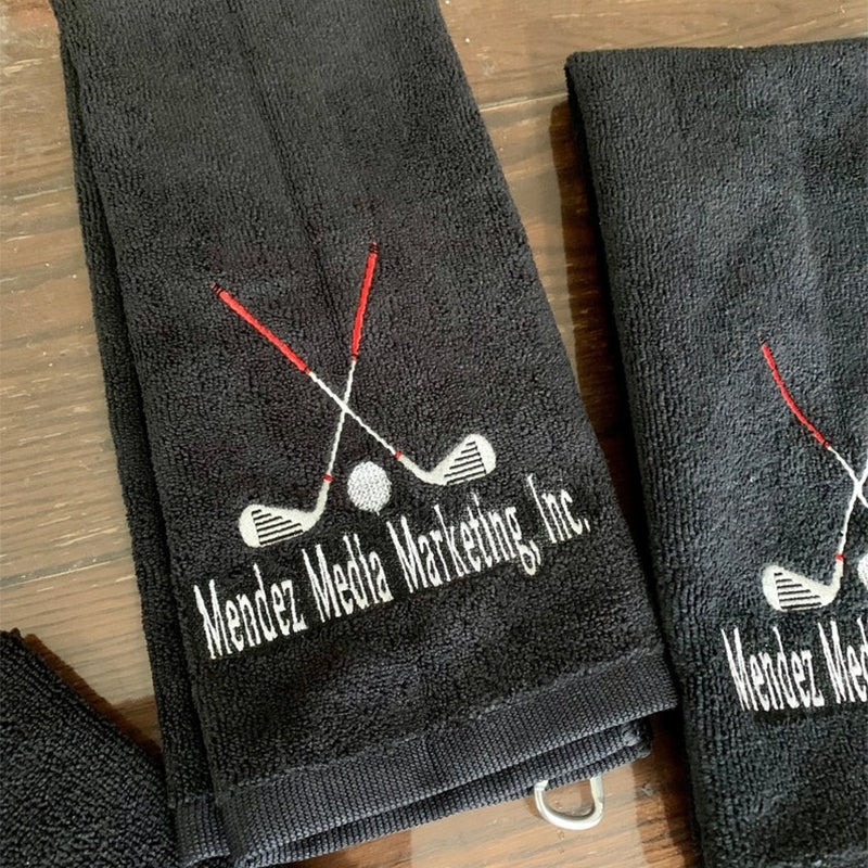 Personalized Golf Towel, Monogrammed Golf Towel