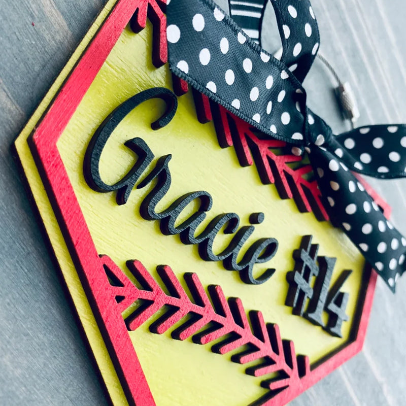 Baseball bag tag, Bogg bag accessory, Bog bag charm, Baseball mom Softball mom