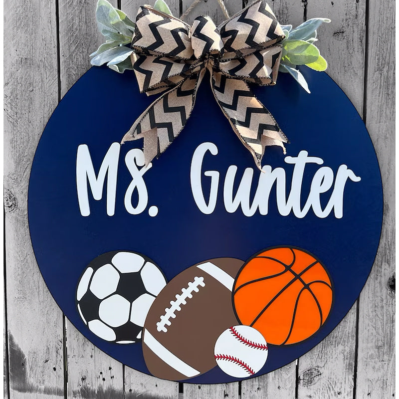 Personalized Teacher room sign|Sign for teacher|Room sign for teacher