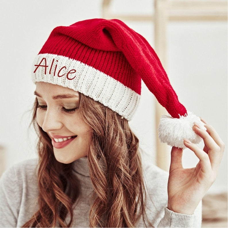 Customized Christmas Hats, Knitted Christmas Hats