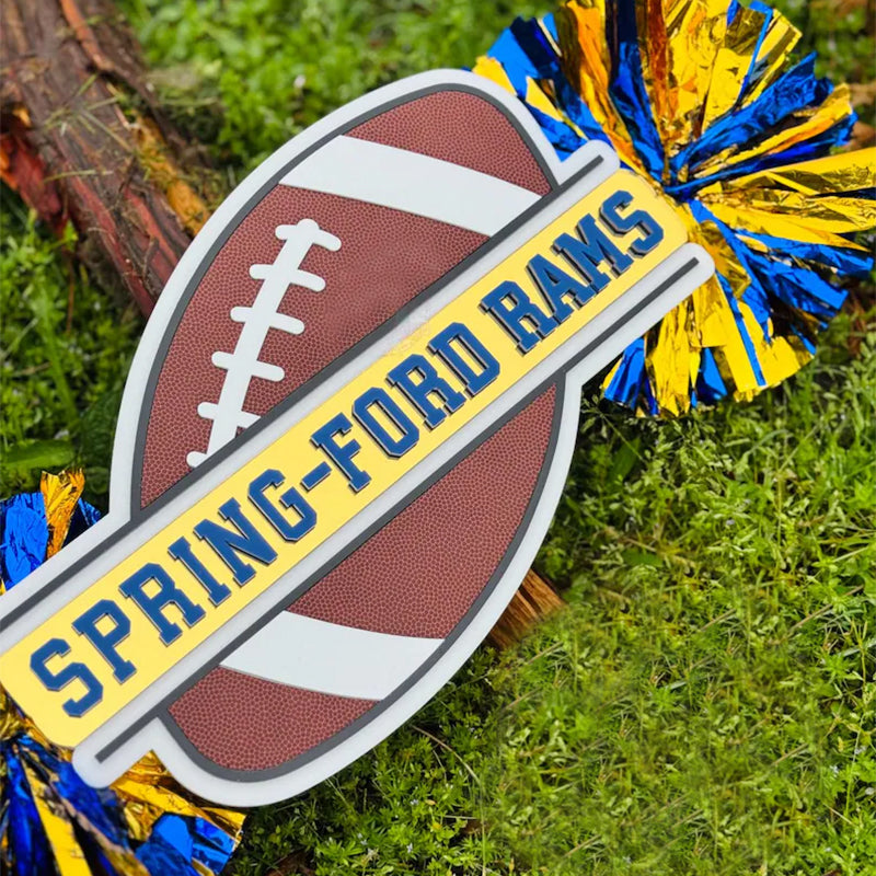 Cheer Stick with Poms for Volley /Soccer /Cheer /Baseball / Football /Cheer | Fans Custom Spirit Accessory