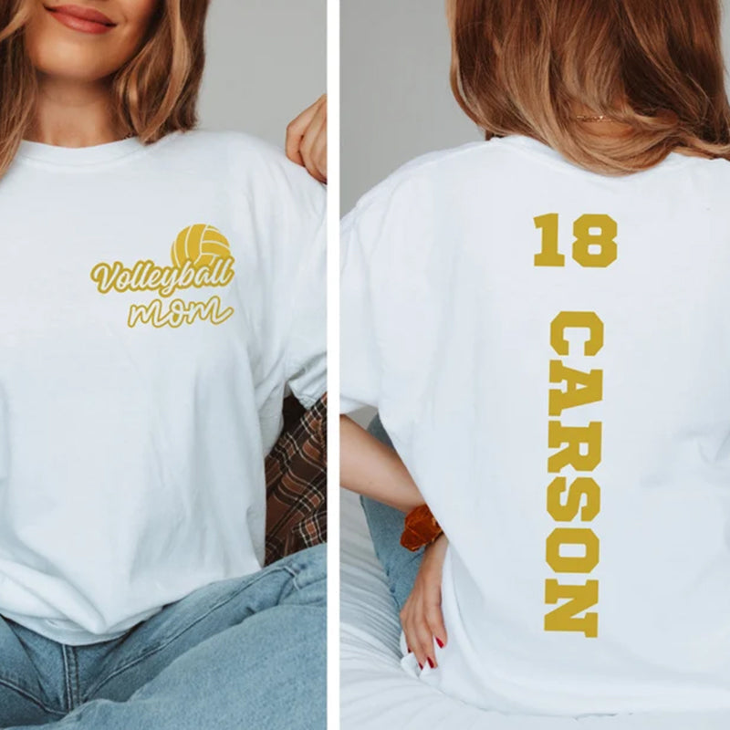 Customized Volleyball Sweatshirt, Your Name Volleyball Shirt