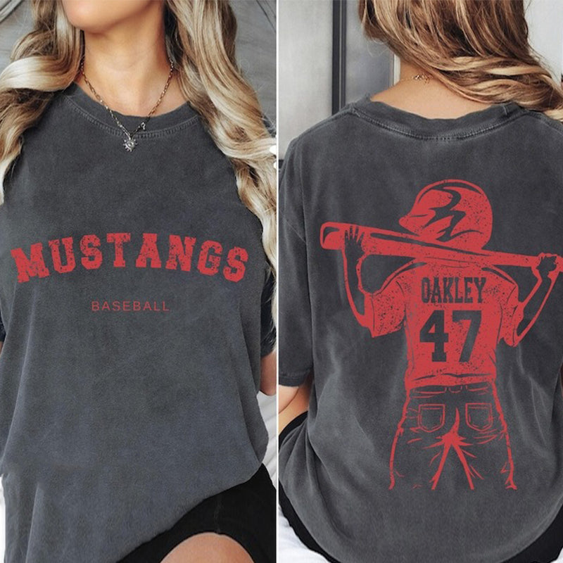 Customized Baseball Mom Shirt