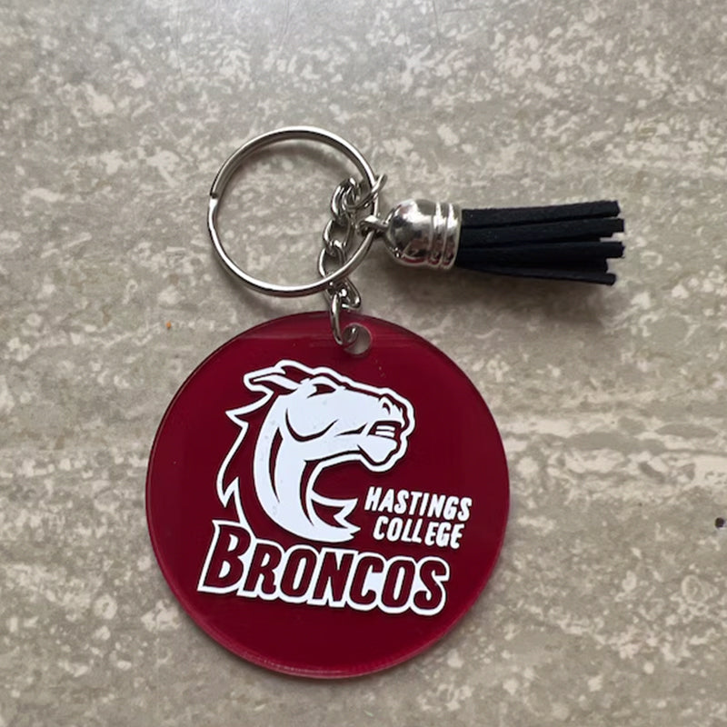 Custom College Keychains/ any college you want! Graduation Gift