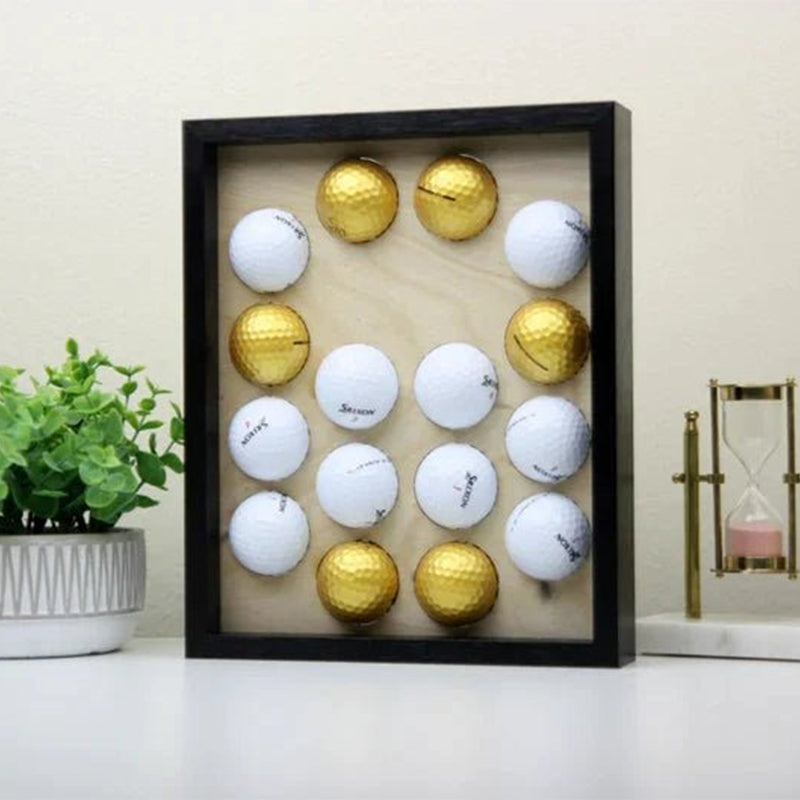 Custom order - 5x7 8x10 Golf Ball Display Frame