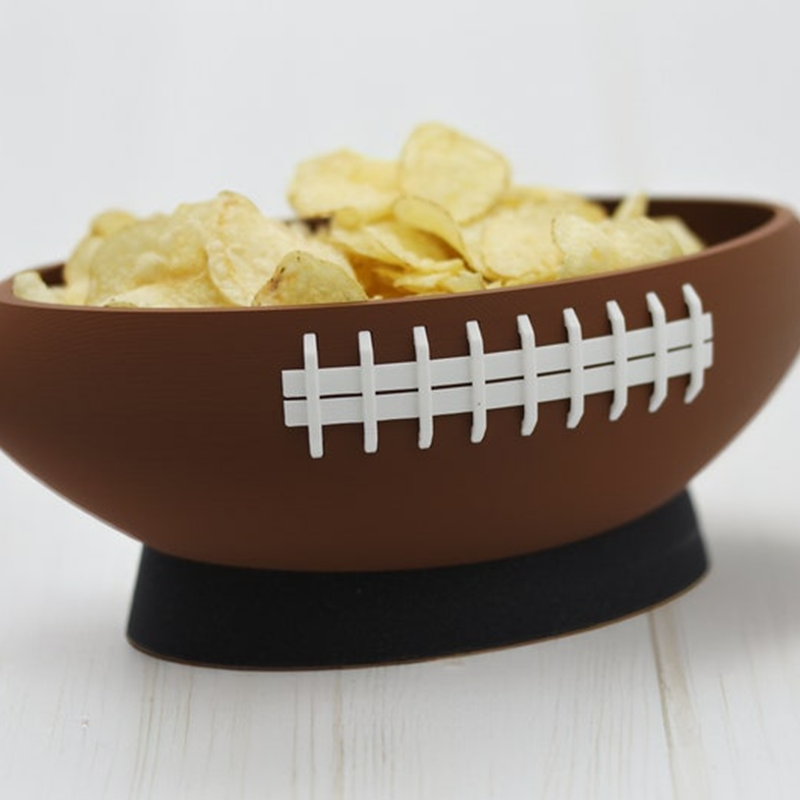 Football Snack Bowl with individual inscription