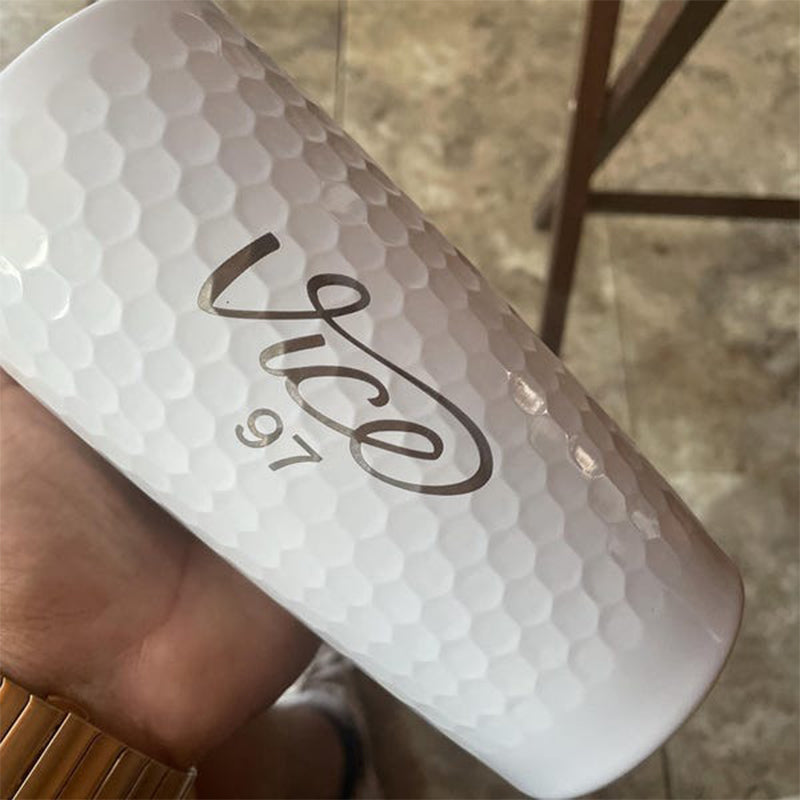 20oz Insulated Dimpled Golf Tumbler,Golf Gift for Her or him