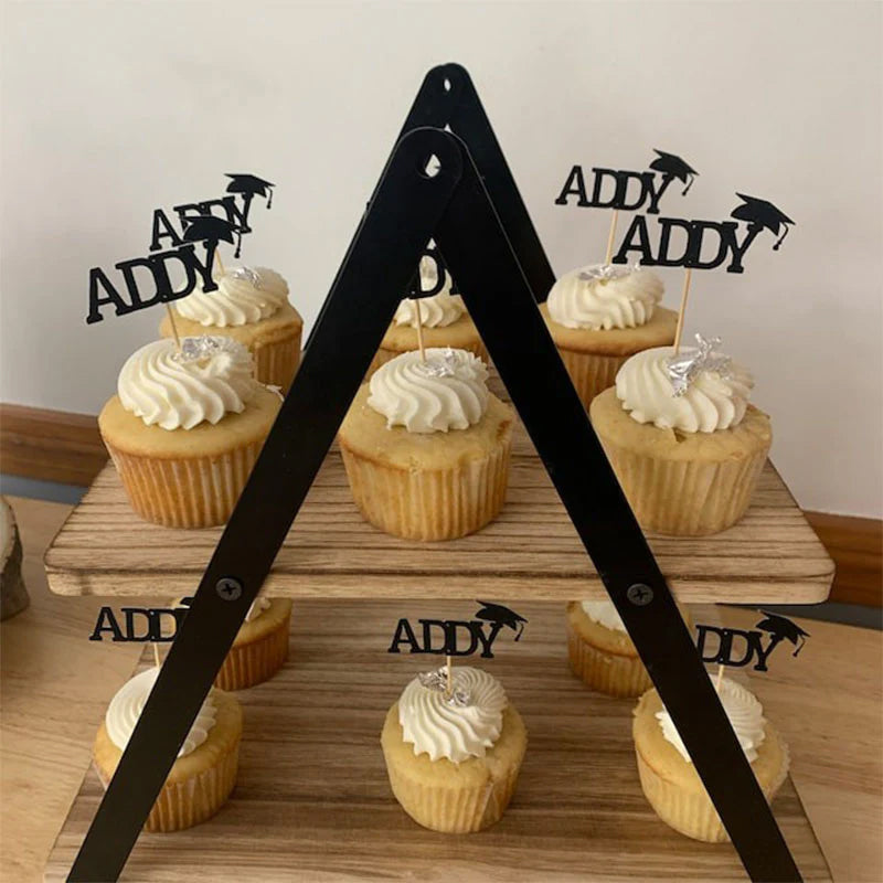 Graduation decorations 2025, ustom Cupcake Toppers