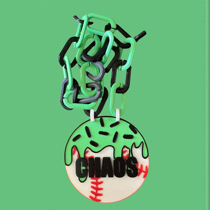 Baseball drip , drip , baseball ice cream , swag , melt , sport chains