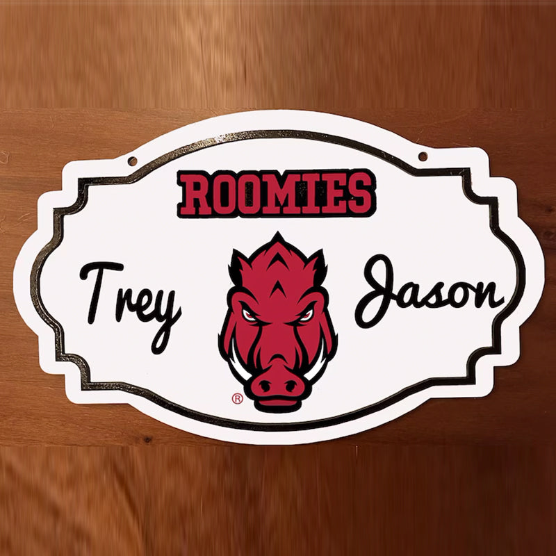 Dorm Room Sign UNIVERSITY of Personalized Graduation Gift