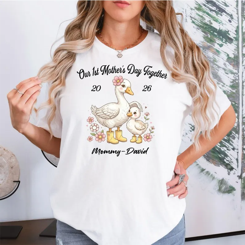 Personalized Mama Shirt, First Mothers Day Shirt