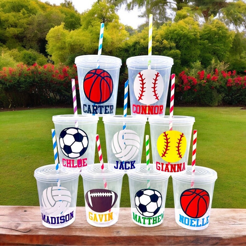 Kids Party Favors, Baseball, Volleyball, Softball, Soccer, Football, Decorations