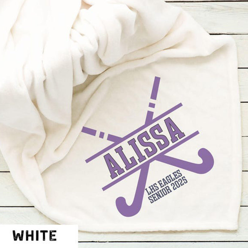Personalized Sports Blanket, Custom Sports Gift