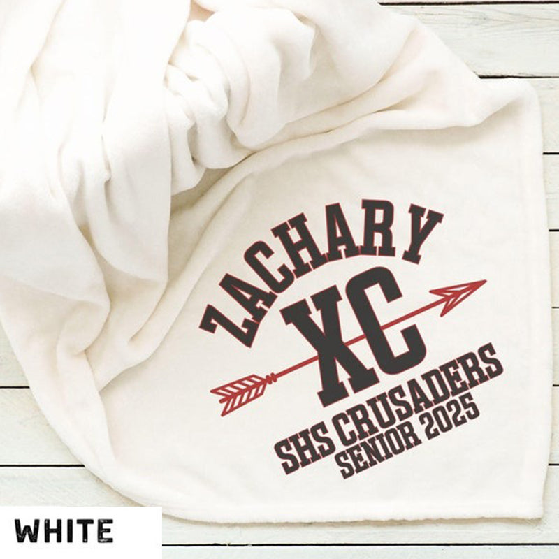Personalized Sports Blanket, Custom Sports Gift