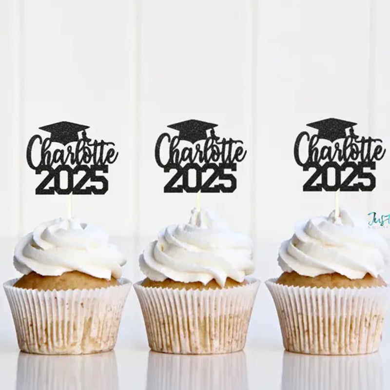 Graduation Topper , Cupcake Toppers, Graduation Cupcake