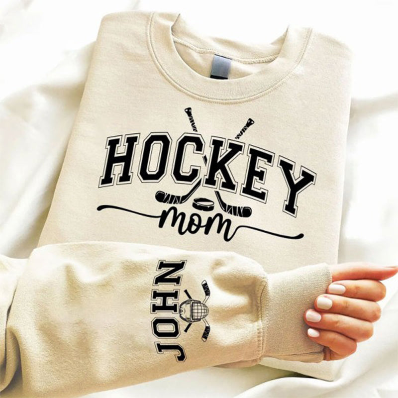 Personalized Hockey Sweatshirt With Name and Number