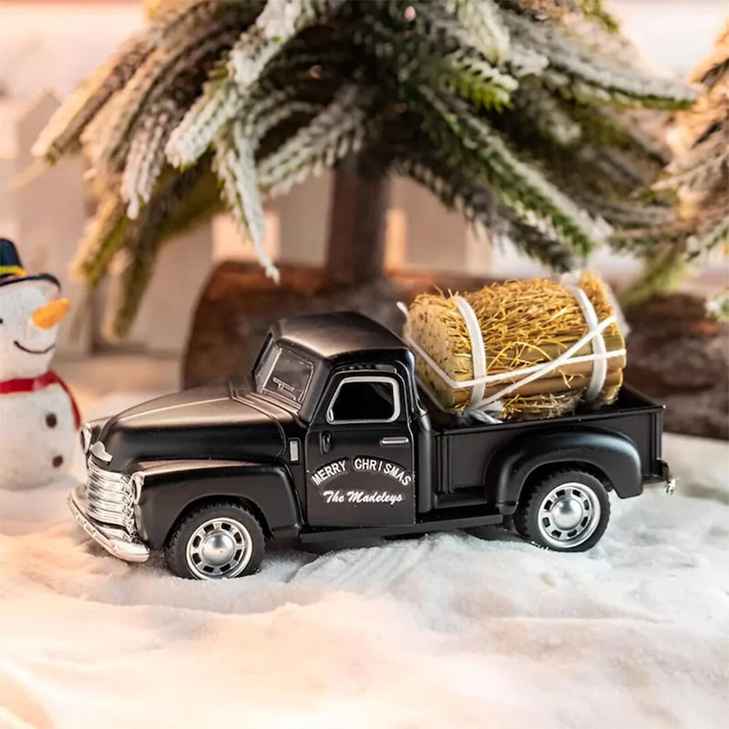Christmas Tree Truck w Personalisation on Door
