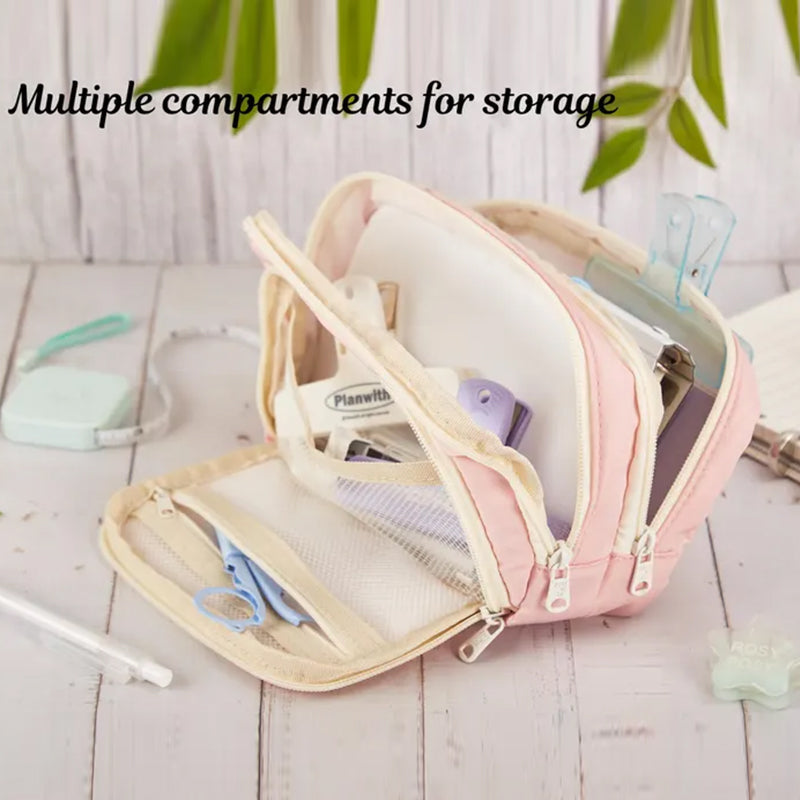 Large Capacity Pencil Case, Birthday Gift for Kids, School Accessories