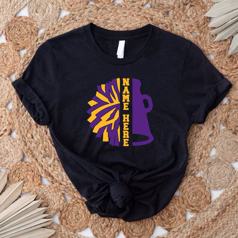 Personalized Cheer Shirt, Custom Cheer Shirt, Game Day Cheer Shirt