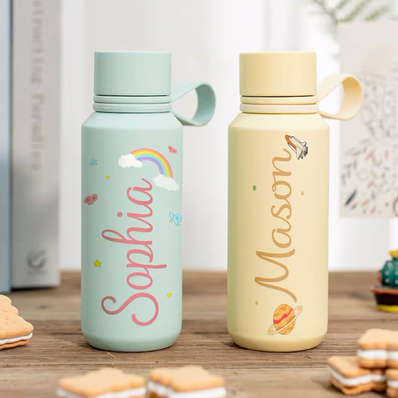Personalised Kids Water Bottle, School Water Bottle