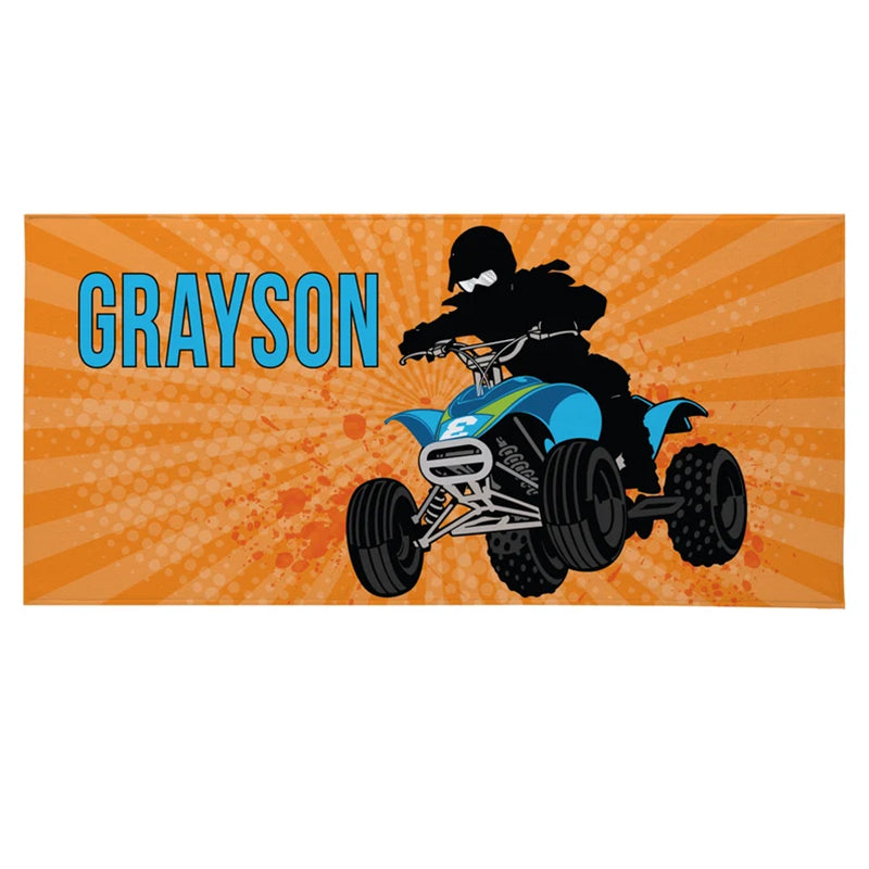 Personalized Beach Towel - Extreme Sports Fan - Customized Towels