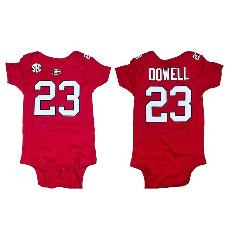 Custom Baby Football Jersey Bodysuit