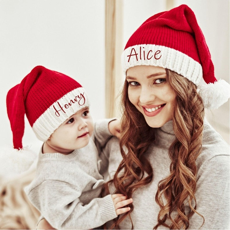 Customized Christmas Hats, Knitted Christmas Hats