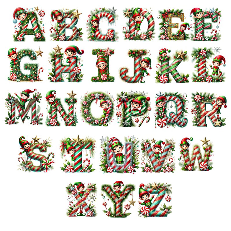 Personalized initial ornament, Custom Letter ornament