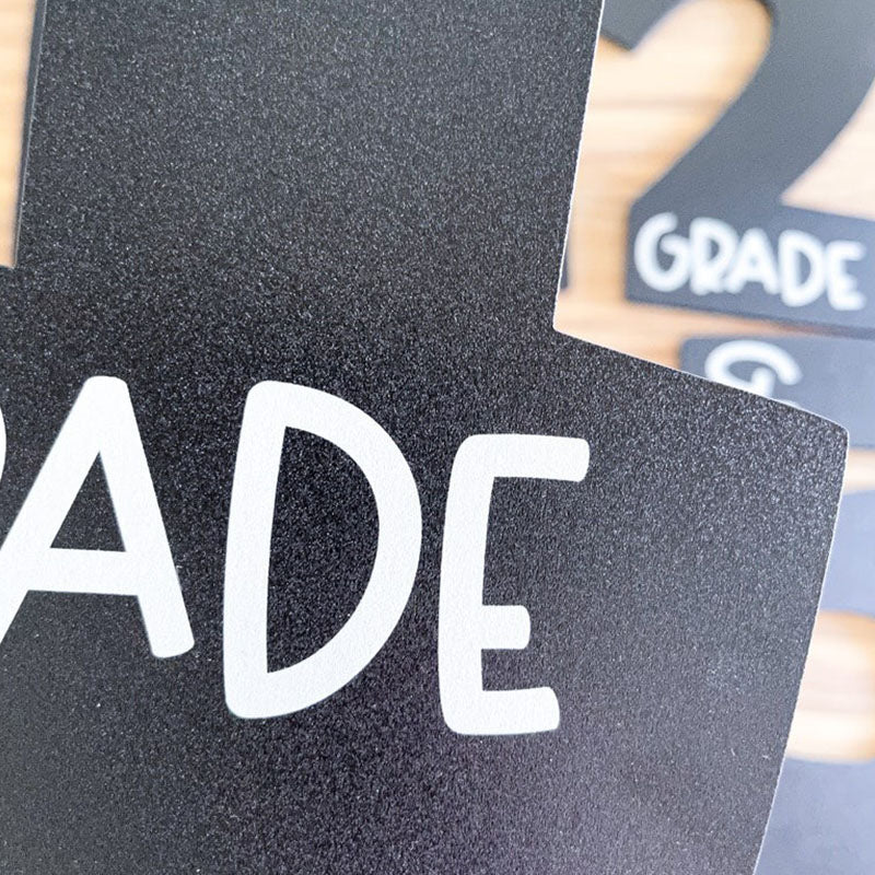 Appreciation Gift Grade Level Cut Out Signs