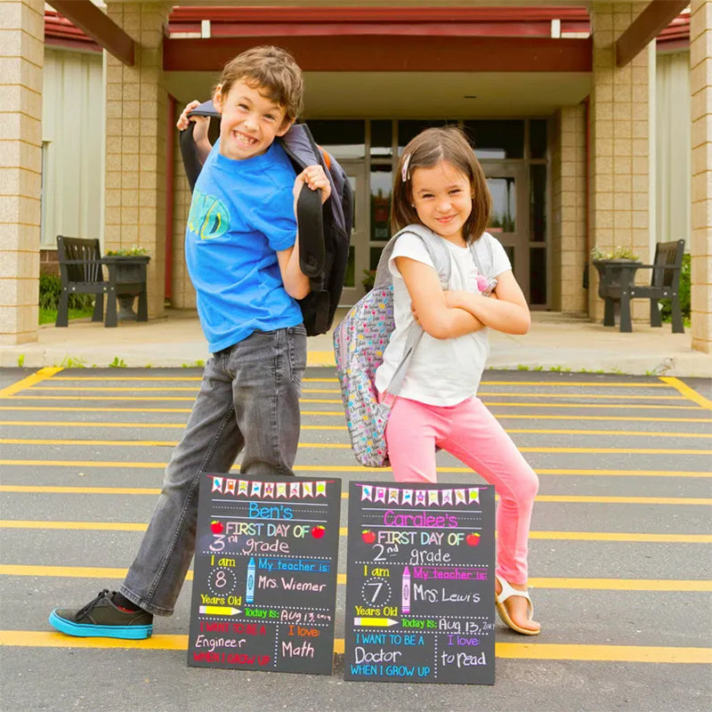 First Day of School Sign, Real Reusable First Day of School