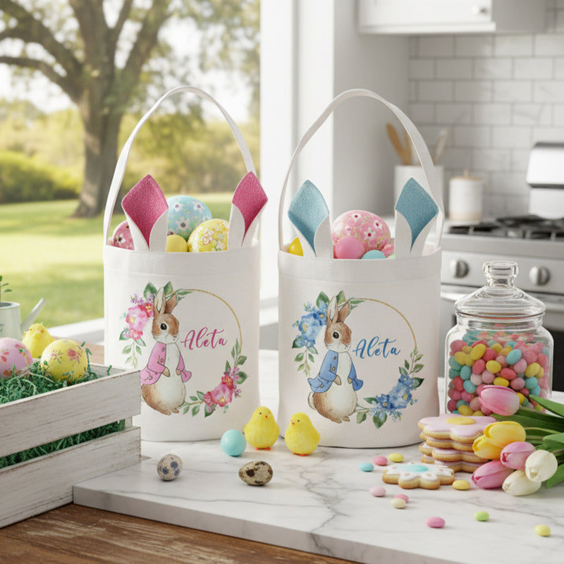 Customized Easter Baskets - Personalized Easter Bags