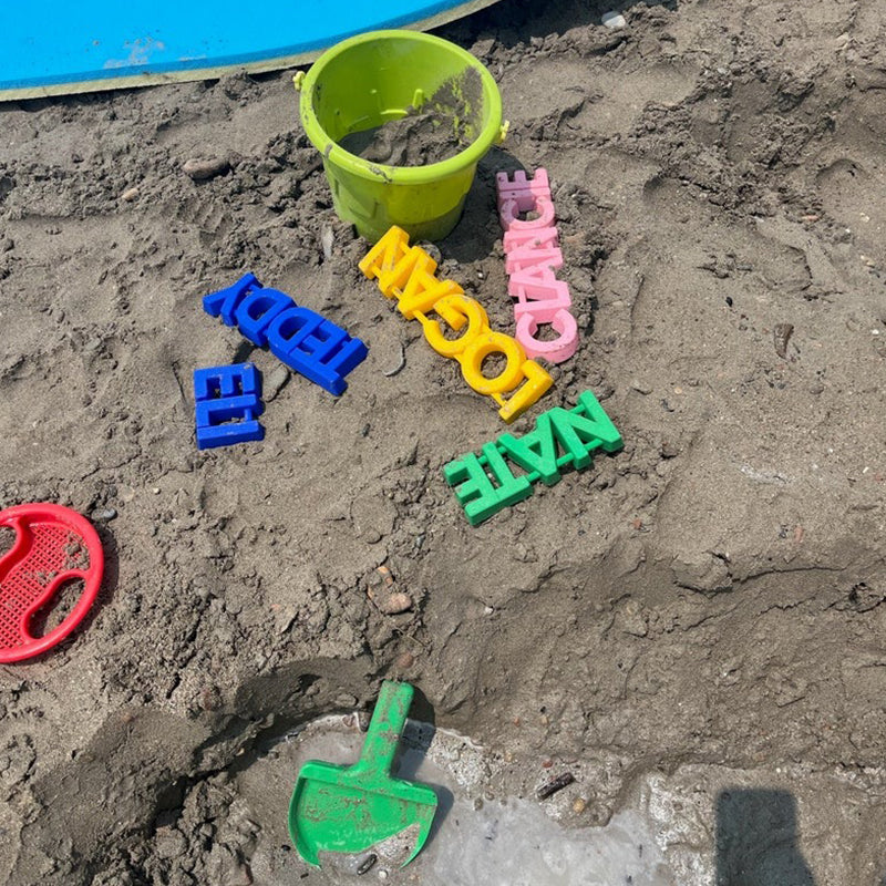 Personalized Sand Mold • Custom Name in Any Color