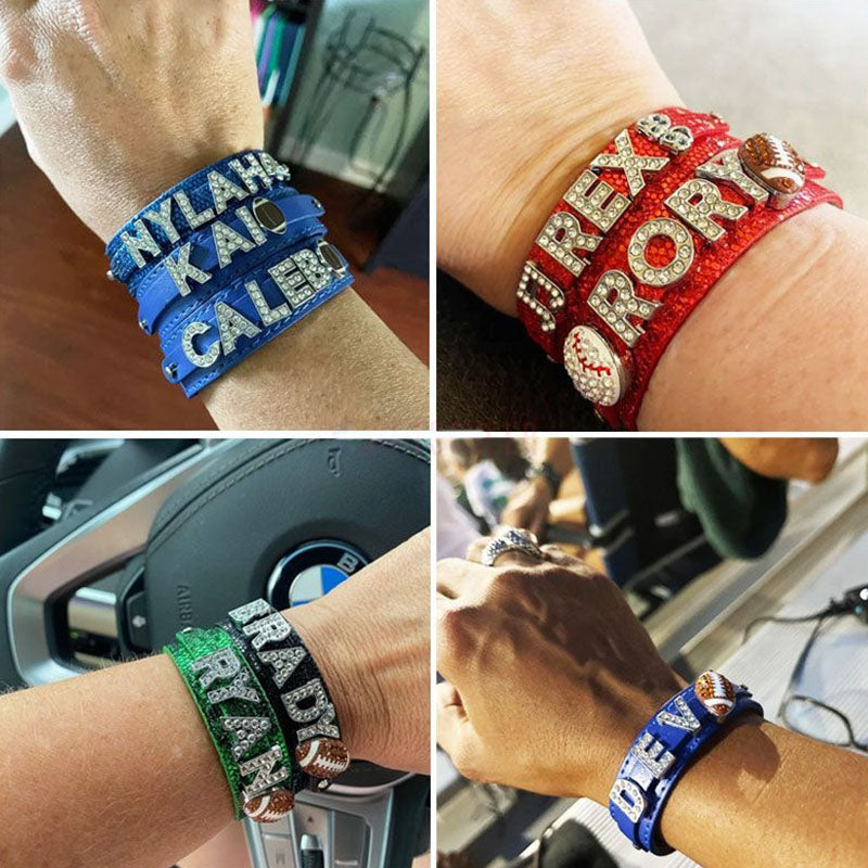 Custom Design Personalized Football jewelry, Any Name