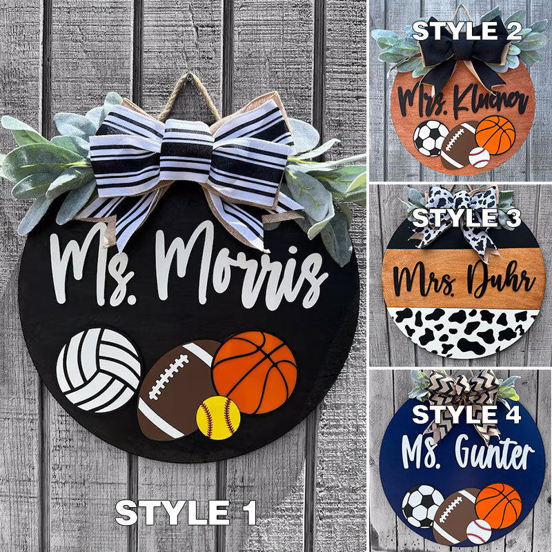 Personalized Teacher room sign|Sign for teacher|Room sign for teacher
