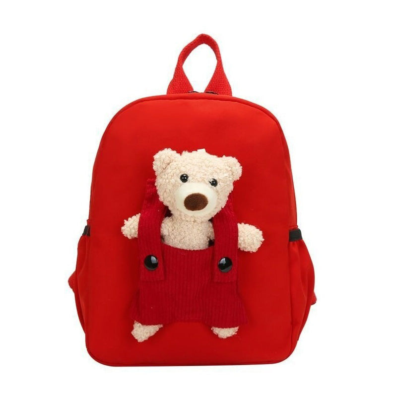 Personalized Name Bag Pack For Kids With Cute Bear School Bag