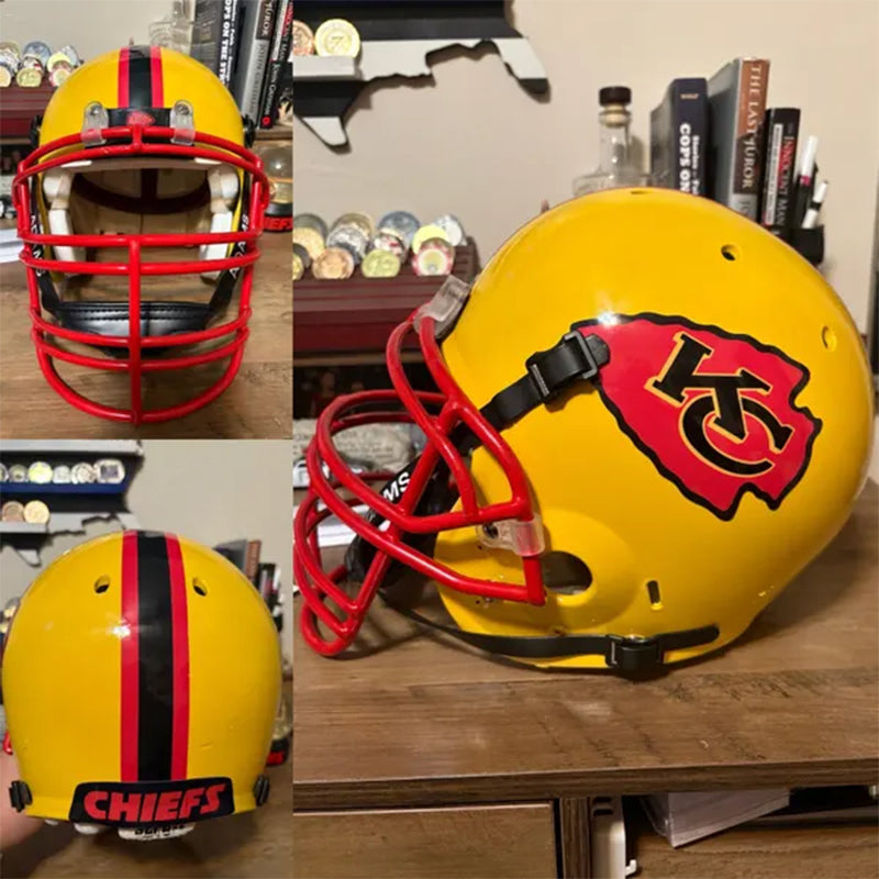 Football Helmet Decals - Full Size, Customized With Your Logo