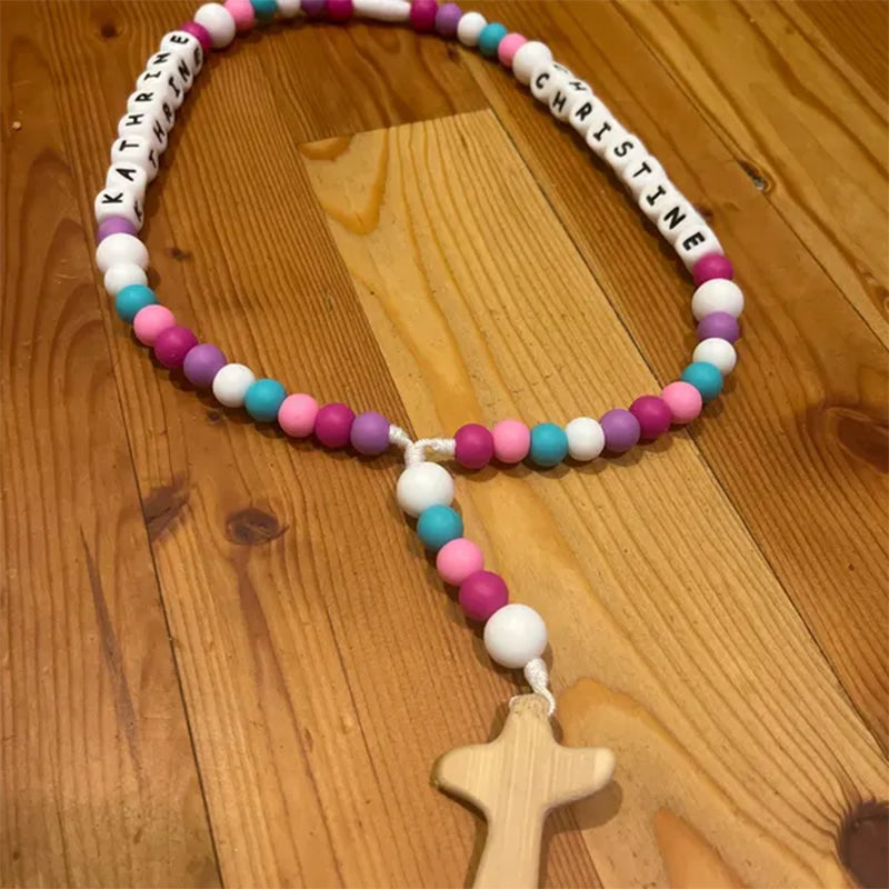 Custom Baby Rosary | Chewy Rosary for Babies