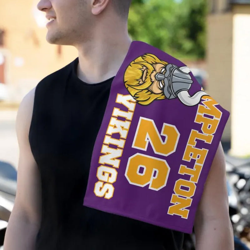 Custom Football Rally Towel, Football Team Gift