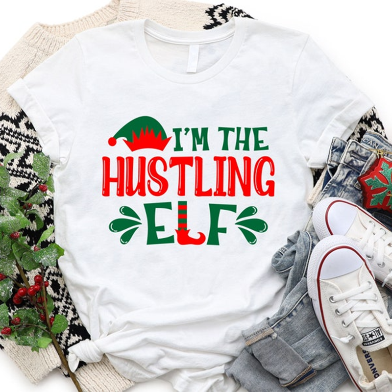 Christmas Gifts, Personalized Elf Shirt